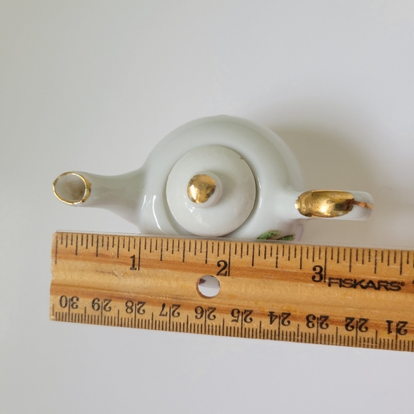 Polynesian Tiki Tea Cup, Saucer and Pot Island Beach Vintage Minature Souvenir. - Picture 11 of 11